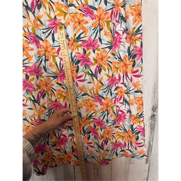 Jessica Simpson wide leg floral pants size medium - Picture 9 of 14